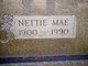 Nettie Mae <I>Carrico</I> Stahr