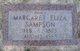  Margaret Eliza <I>Flanery</I> Sampson