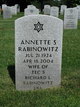  Annette <I>Schreiber</I> Rabinowitz