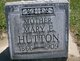  Mary Elizabeth Victoria <I>Hudson</I> Hutton