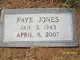  Andra LaFaye “Faye” Jones