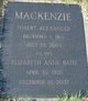  Elizabeth Anne <I>Bath</I> MacKenzie