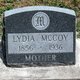  Lydia <I>Parent</I> McCoy