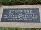  Walter M Stafford