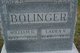  Laura Virginia <I>Hersberger</I> Bolinger
