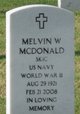 Melvin W. McDonald Photo