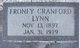  Froney <I>Cranford</I> Lynn