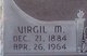  Virgil Marion Evans