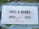  Neil R Baker