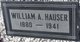  William Alexander Hauser