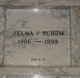  Velma Vernita Bloom