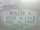  Willie Mae <I>Arrington</I> Lowe
