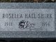  Rosella Deloris <I>Stephenfield</I> Shirk