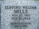 1LT Clifford W Mills