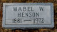  Mabel <I>Woodward</I> Henson