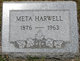  Meta “Matie” <I>Stellyes</I> Harwell