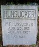  William Frank Hunsucker