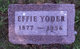  Effie Elizabeth Yoder