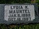  Lydia K. “Carrie” Mauntel