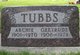  Archie Claude Tubbs