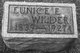  Eunice E <I>Durkee</I> Wilder