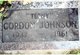  Gordon "Teeny" Johnson