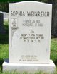  Sophie N <I>Klempner</I> Weinreich