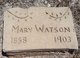  Mary Watson
