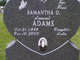 Samantha D. “Sammi” Adams Photo