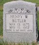  Henry Walter Butler