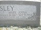  Mary Anna “Mollie” <I>Read</I> Easley