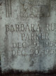  Barbara Ruth Parker
