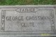  George Crossman Clute
