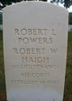 1LT Robert L Powers