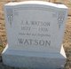  Joseph A. “Joe” Watson