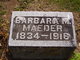  Margaret Barbara <I>Goeller</I> Maeder
