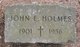  John Edward Holmes Sr.