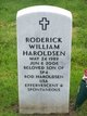  Roderick William Haroldsen