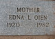  Edna L. <I>Foley</I> Oien