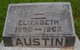  Elizabeth <I>Peters</I> Austin