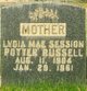  Lydia Mae Session <I>Potter</I> Russell