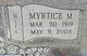  Myrtice Martha <I>Sizemore</I> Ivey