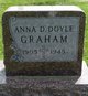  Anna D. <I>Doyle</I> Graham