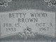  Betty <I>Wood</I> Brown