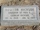  Rosetta Hickson