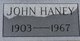  John G. Haney