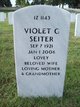 Violet G Seiter