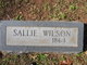  Sarah “Sallie” <I>Snow</I> Wilson