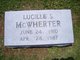 Lucille Golden <I>Smith</I> McWherter