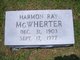  Harmon Ray McWherter